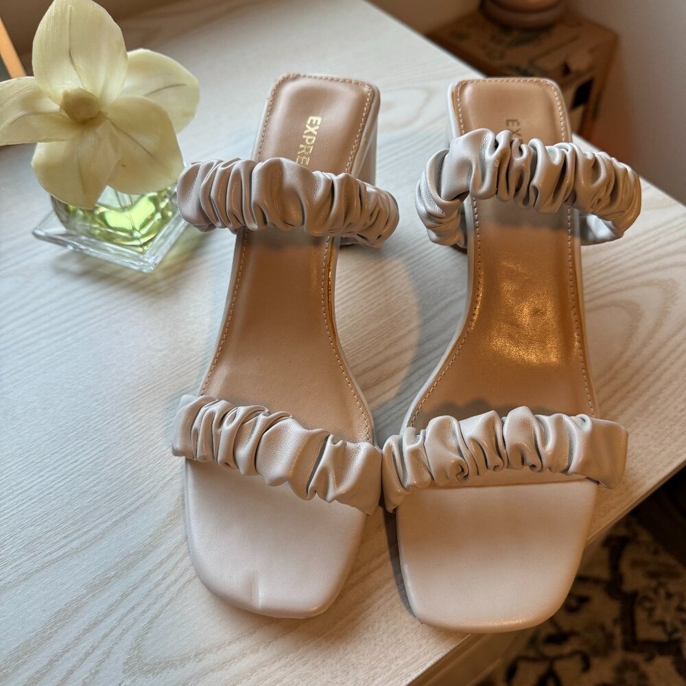 Express Double Band Slip on Sandal